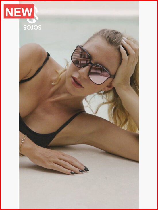 Vintage Style Square Sunglasses UV400 Protection main image 4